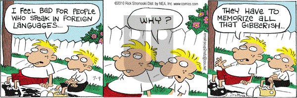 Soup to Nutz - Old on Friday July 9, 2010 Comic Strip
