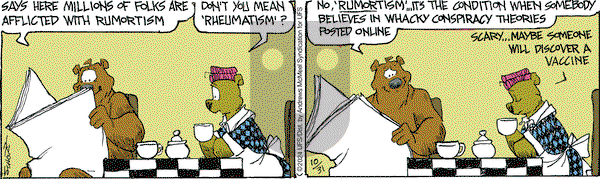 The Grizzwells - Thursday October 31, 2024 Comic Strip