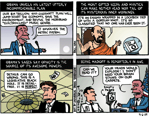 Ted Rall - Monday April 6, 2009 Comic Strip
