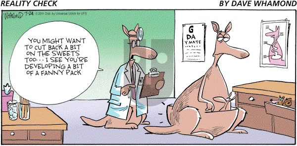Reality Check - Sunday July 24, 2011 Comic Strip