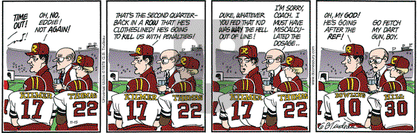Doonesbury on Saturday November 15, 2014 Comic Strip