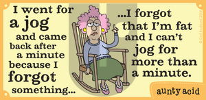 Aunty Acid on Sunday February 2, 2014 Comic Strip