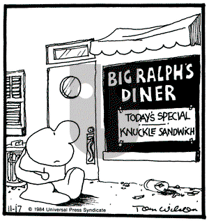 Ziggy on Saturday November 17, 1984 Comic Strip