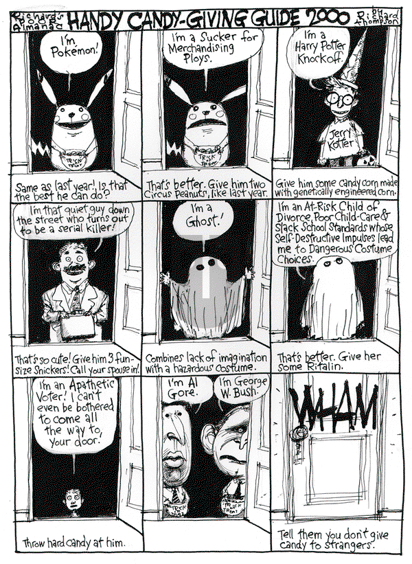 Richard's Poor Almanac on Saturday October 24, 2015 Comic Strip