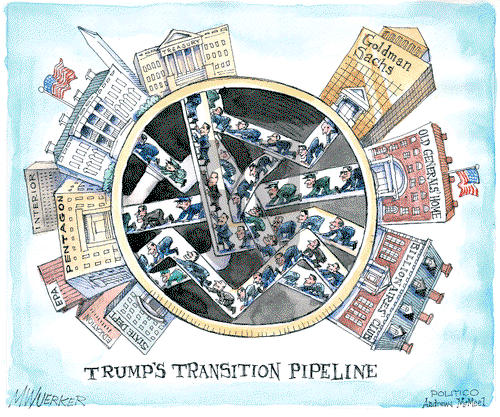 Matt Wuerker on Thursday January 26, 2017 Comic Strip