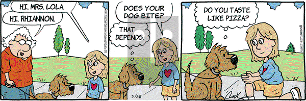 Lola on Thursday May 28, 2015 Comic Strip