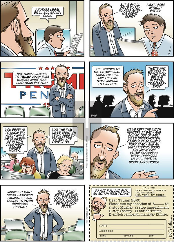 Doonesbury on Sunday May 20, 2018 Comic Strip