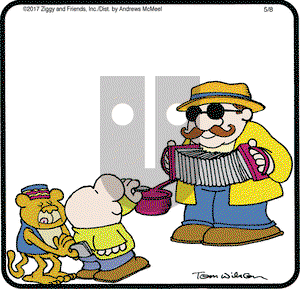 Ziggy on Monday May 8, 2017 Comic Strip