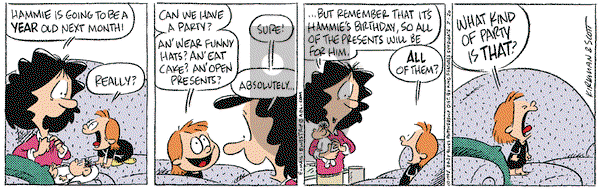 Baby Blues - Friday March 20, 1998 Comic Strip