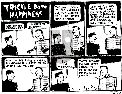 Ted Rall on Friday November 21, 1997 Comic Strip