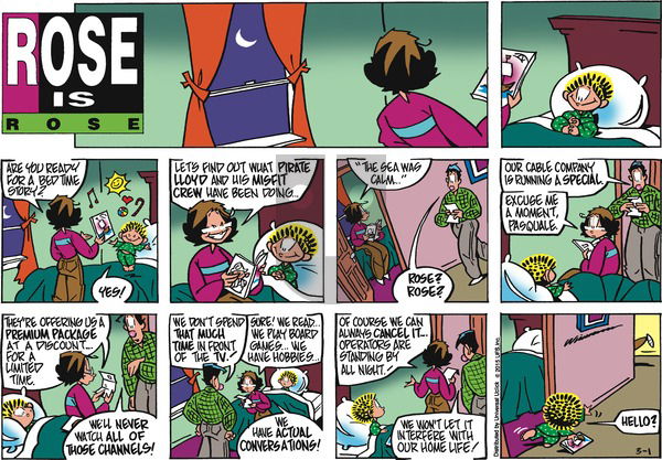 Rose is Rose on Sunday March 1, 2015 Comic Strip