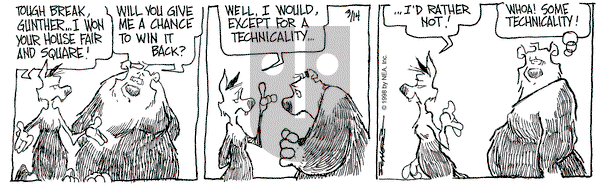 The Grizzwells on Saturday March 14, 1998 Comic Strip