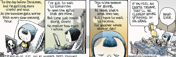 Non Sequitur on Wednesday December 24, 2008 Comic Strip