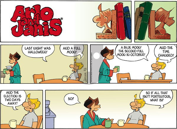 Arlo and Janis on Sunday November 1, 2020 Comic Strip