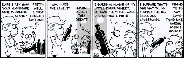 FoxTrot on Thursday August 21, 2003 Comic Strip