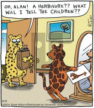 The Argyle Sweater on Saturday August 16, 2014 Comic Strip