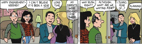 Luann on Tuesday April 1, 2014 Comic Strip