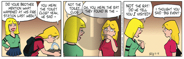 Luann on Tuesday May 15, 2007 Comic Strip
