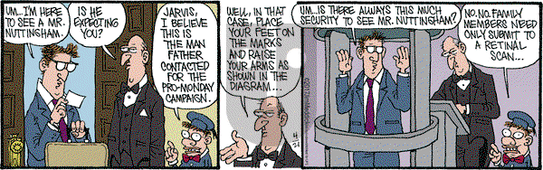 Monty on Friday April 21, 2017 Comic Strip