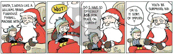 Wallace the Brave on Wednesday December 14, 2016 Comic Strip