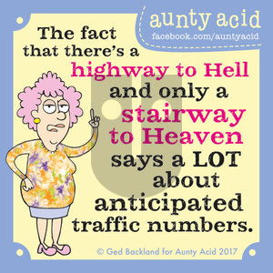 Aunty Acid on Friday December 8, 2017 Comic Strip