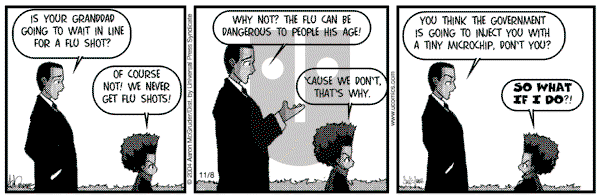 The Boondocks on Monday June 11, 2012 Comic Strip