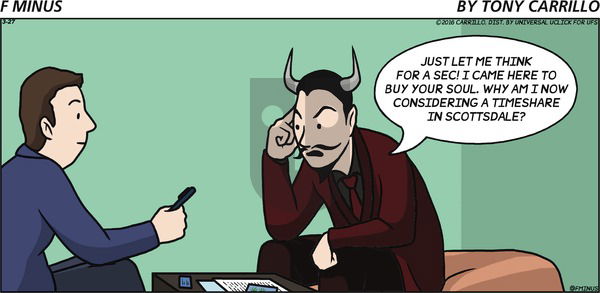F Minus on Sunday March 27, 2016 Comic Strip