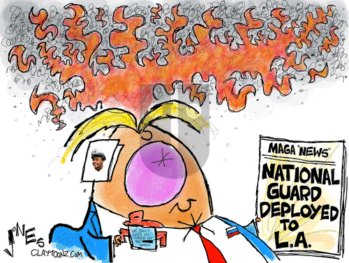Clay Jones on Tuesday June 10, 2025 Comic Strip