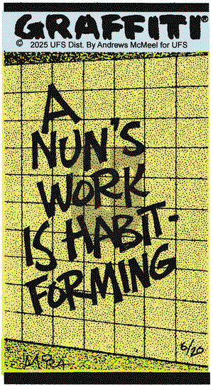 Graffiti on Friday June 20, 2025 Comic Strip