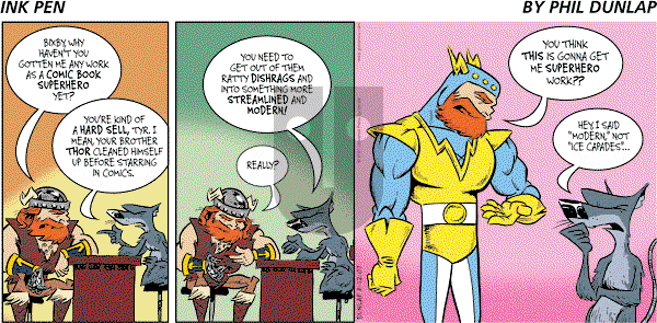 Ink Pen - Sunday August 12, 2007 Comic Strip