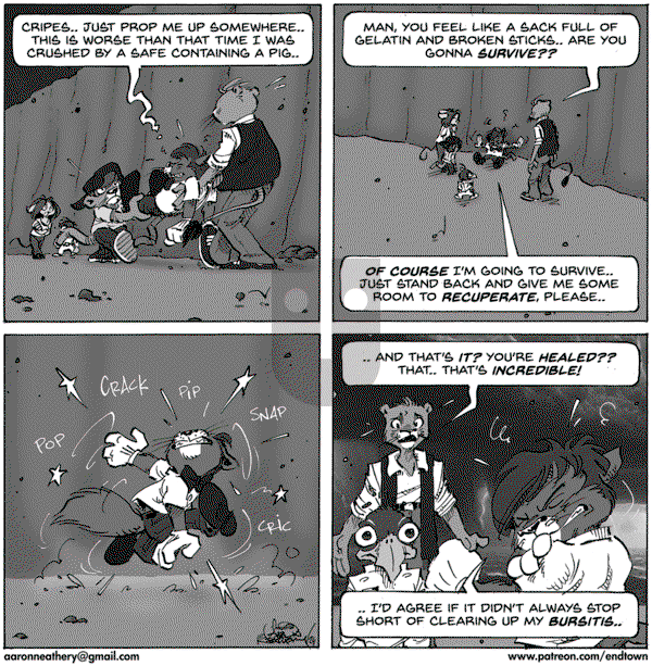 Endtown on Saturday March 30, 2024 Comic Strip