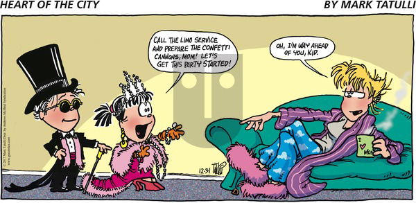 Heart of the City on Sunday December 31, 2017 Comic Strip