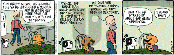 Pooch Cafe - Wednesday July 11, 2012 Comic Strip