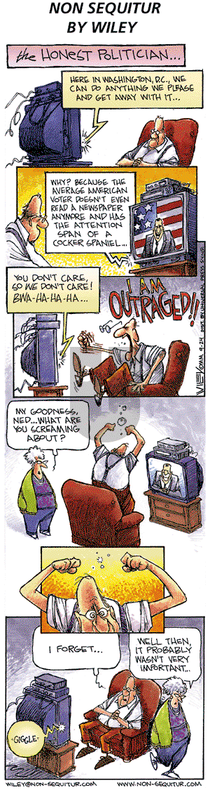 Non Sequitur on Sunday September 24, 2000 Comic Strip