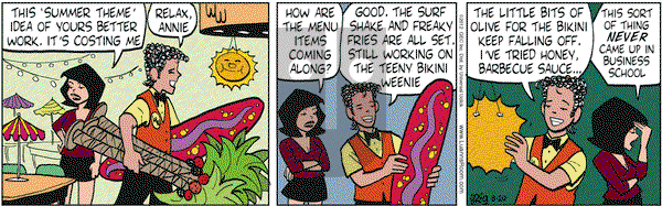 Luann on Monday August 20, 2012 Comic Strip