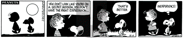 Peanuts on Friday August 9, 1968 Comic Strip