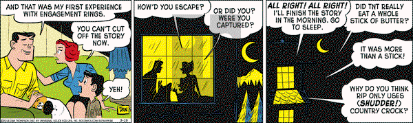 Rip Haywire on Saturday March 19, 2016 Comic Strip