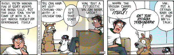 Get Fuzzy on Friday March 12, 2010 Comic Strip