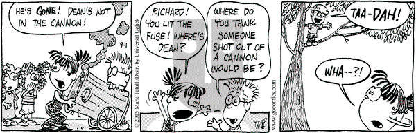 Heart of the City on Tuesday September 1, 2015 Comic Strip