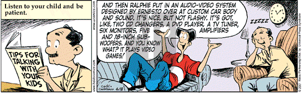 Baldo - Wednesday April 18, 2001 Comic Strip