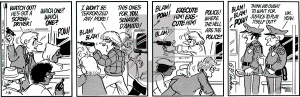 Doonesbury on Thursday January 31, 1985 Comic Strip