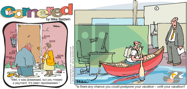 Cornered - Sunday July 1, 2012 Comic Strip