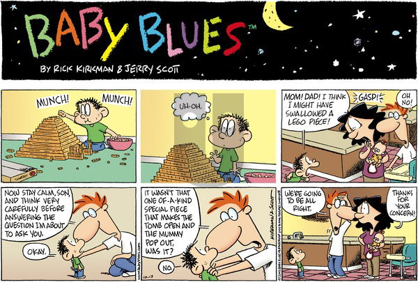 Baby Blues on Sunday October 17, 2010 Comic Strip
