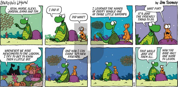 Sherman's Lagoon - Sunday May 21, 2023 Comic Strip