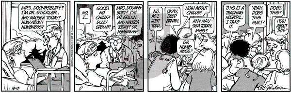 Doonesbury on Friday October 13, 1995 Comic Strip