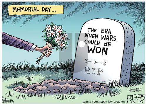 Rob Rogers on Sunday May 28, 2017 Comic Strip