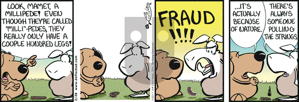 DeFlocked on Tuesday February 28, 2017 Comic Strip