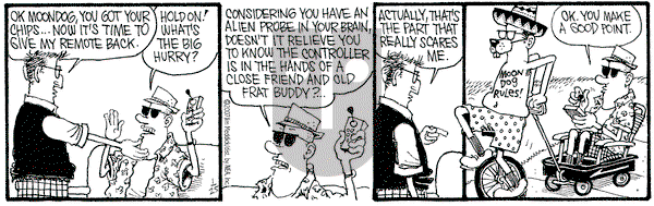 Monty on Thursday January 25, 2007 Comic Strip