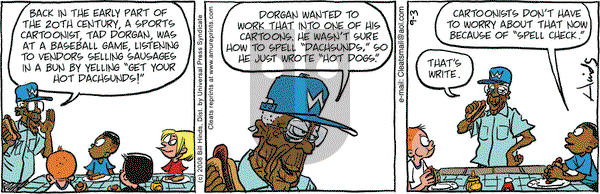 Cleats on Wednesday September 3, 2008 Comic Strip