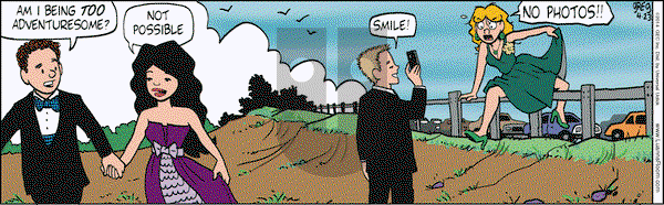 Luann on Wednesday April 23, 2014 Comic Strip